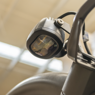ECCO - Luz LED de línea roja para limitación de zonas de trabajo en montacargas y vehiculos