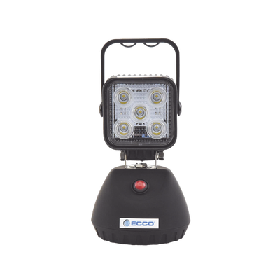 ECCO - Lámpara de trabajo de mano, con batería recargable y montaje magnético, IP67