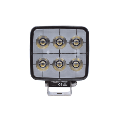 ECCO - Luz de trabajo de 6 LED, 12-24 Vcc, 2800 lumenes