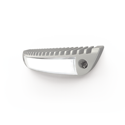 ECCO - Luz de cortesía con bisel color blanco ideal para ambulancias y vehículos de rescate
