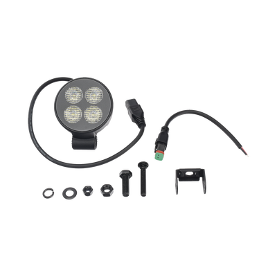 ECCO - Luz de Trabajo Ultra brillante Circular, 4 LED, 2556 Lúmenes, 12-24 Vcd