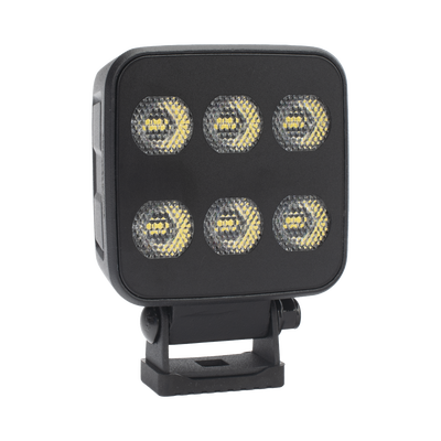 ECCO - Luz de Trabajo Ultra brillante Cuadrada, 6 LED, 6552 Lúmenes, 12-24 Vcd