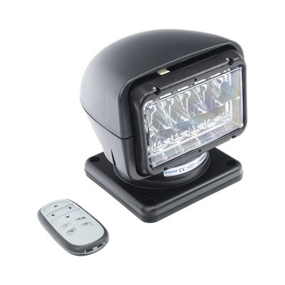 ECCO - Faro Buscador, 7040 lúmenes, Color Negro, Uso Rudo, Multifuncional, Luz Clara