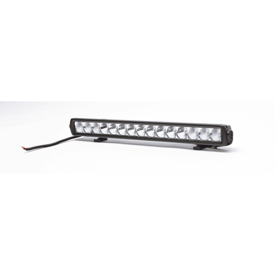 ECCO - Barra LED color claro de una fila, 12-24 Vcc, 20 pulgadas de largo, 2175 lúmenes, Montaje Permanente