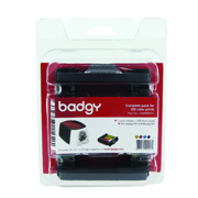 EVOLIS - Cinta de Impresión Evolis Ribbon para Badgy 100/200 YMCKO + PVC R-100 Impresiones