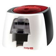EVOLIS - Impresora de credenciales Evolis Badgy 100 incluye 1 Ribbon 1 Paquete de 100 tarjetas de PVC