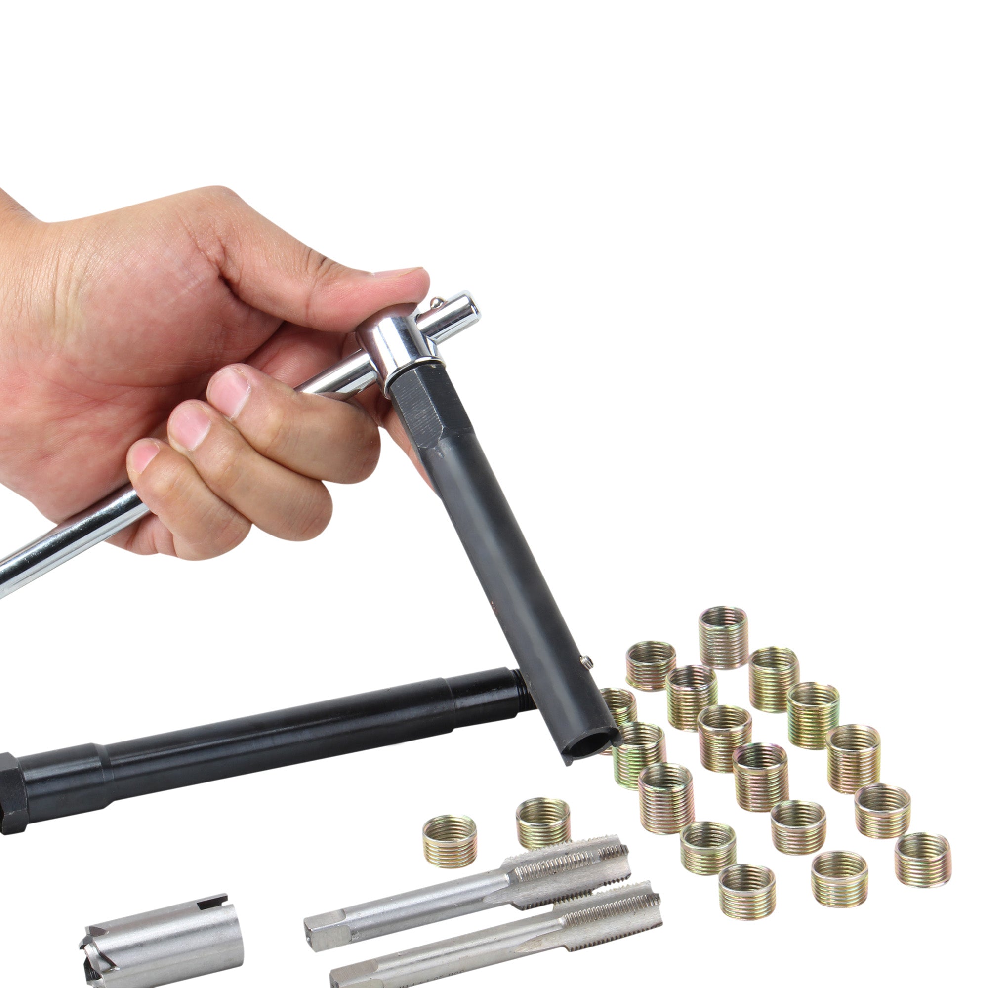 Kit para reparar cuerdas de bujía