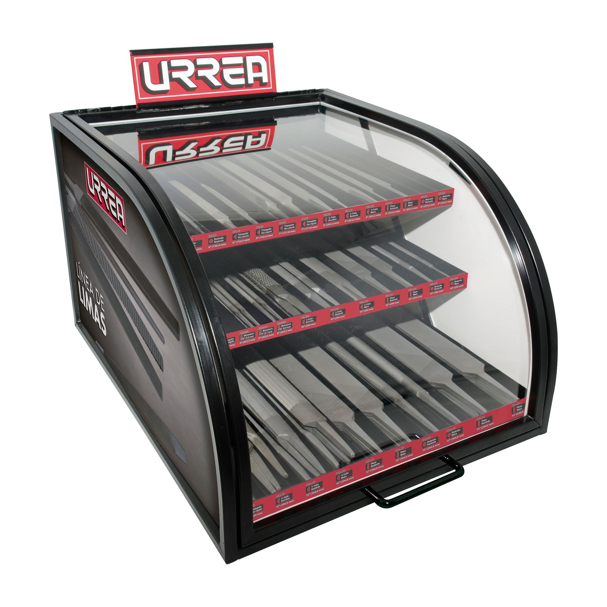Urrea - Caja despachad c/limas 217pz