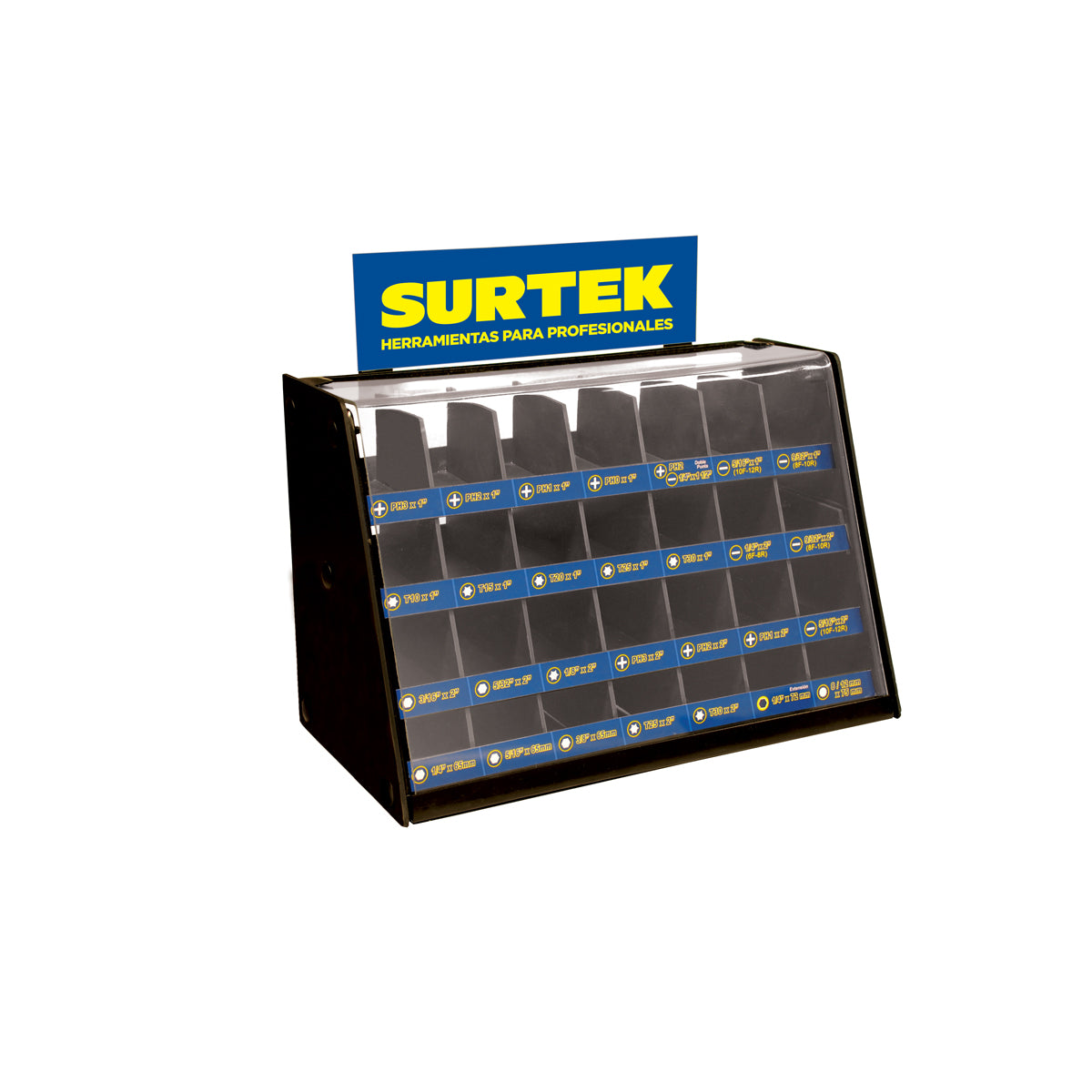 Surtek - Rack desp p/ptas int 19.5x38cm