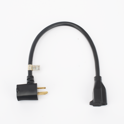 EPCOM POWERLINE - Extensión Eléctrica para Uso Rudo para Uso en "T" / Conexión NEMA 5-15 / 30 cm / 1800 W