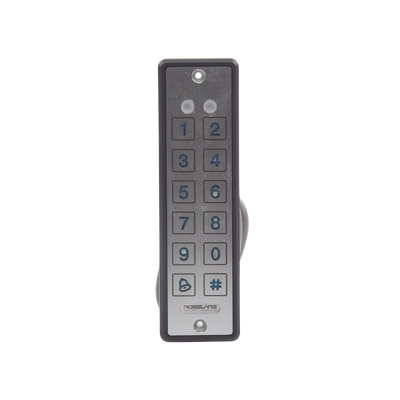 ROSSLARE SECURITY PRODUCTS - Lector ultra delgado de proximidad con teclado, capacidad de lectura de tarjetas  de proximidad de 125 Khz (tipo EM y HID)