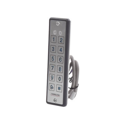 ROSSLARE SECURITY PRODUCTS - Lector ultra delgado de proximidad con teclado, capacidad de lectura de tarjetas  de proximidad de 125 Khz (tipo EM y HID)