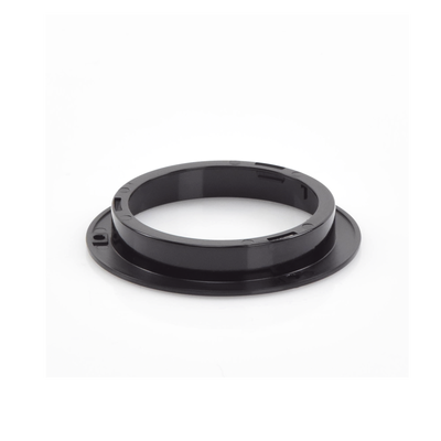 ECCO - Brida de policarbonato, Color Negro, Accesorio para plafón Serie ED3040