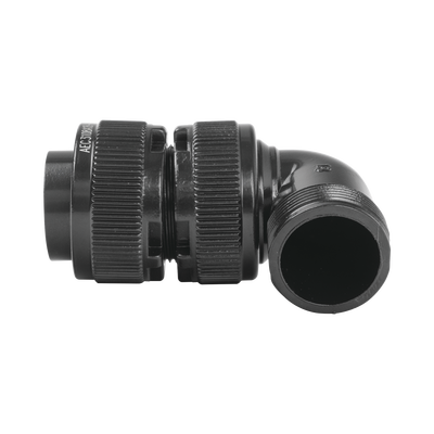 EPCOM INDUSTRIAL -  Conector Plug en Ángulo Recto de 4 Contactos Hembra Soldables para Radio de Locomotora.