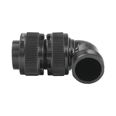 EPCOM INDUSTRIAL -  Conector Plug en Ángulo Recto de 4 Contactos Hembra Soldables para Radio de Locomotora.