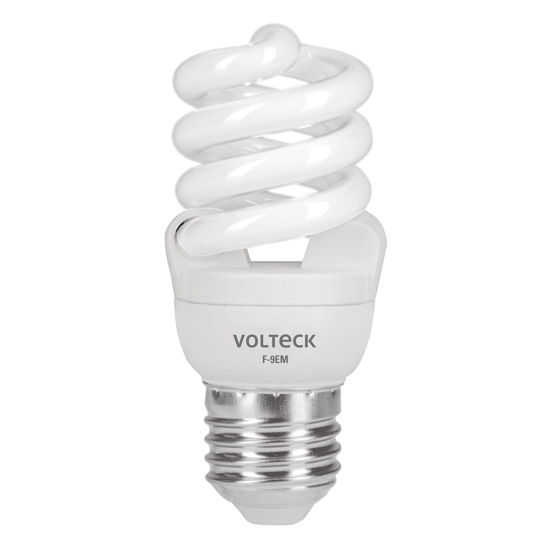 Lampara espiral mini T2 9 W luz de dia en blister, Volteck