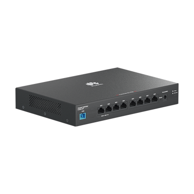 HUAWEI - HUAWEI MiniFTTO - ONU Switch Gigabit PoE / 8 puertos 10/100/1000Mbps PoE + 1  PON (SC/UPC)/ Downstream 2.488 Gbps / Upstream 1.244 Gbps / modo puente / 120 W/ Administración Nube