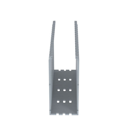 PANDUIT - Canaleta Ranurada de PVC, Tipo F, 57.2 mm de Ancho, 129.5 mm de Alto y 1.8 m de Largo, Color Gris