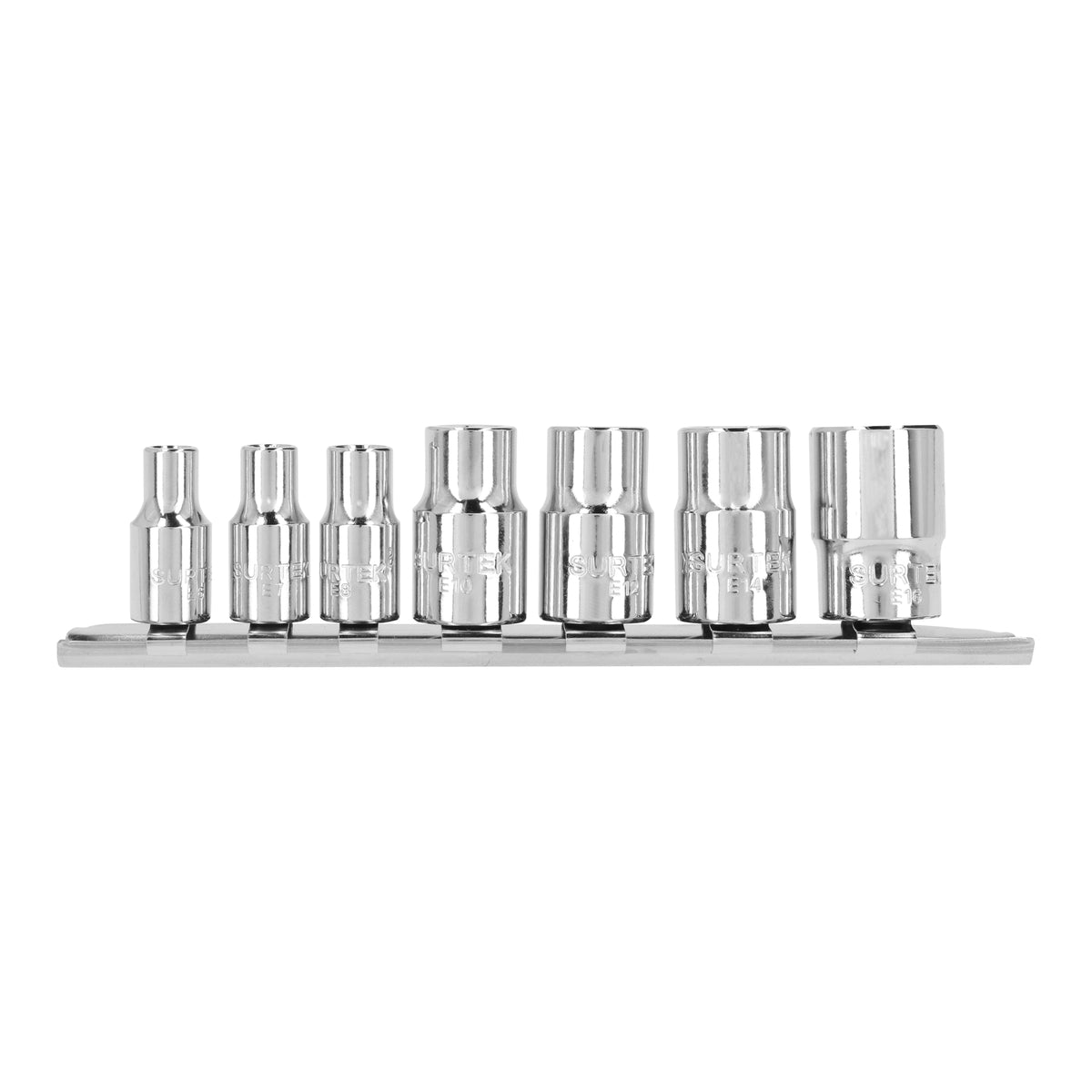 Surtek - Juego de 7 dados punta Torx® hembra 1/4 in