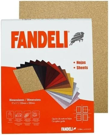 Lija Para Madera 9"X11" Grano 150 Madera-Plastico-Pintura-Pasta (C081Alo)