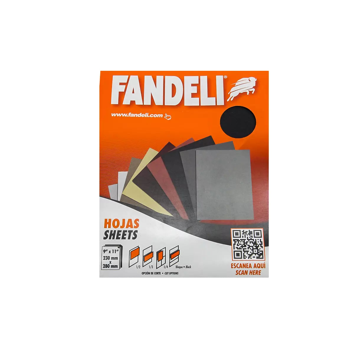 Lija De Esmeril 9"X11" Mediano Para Desbaste-Remocion De Oxido (J-73 Alo)