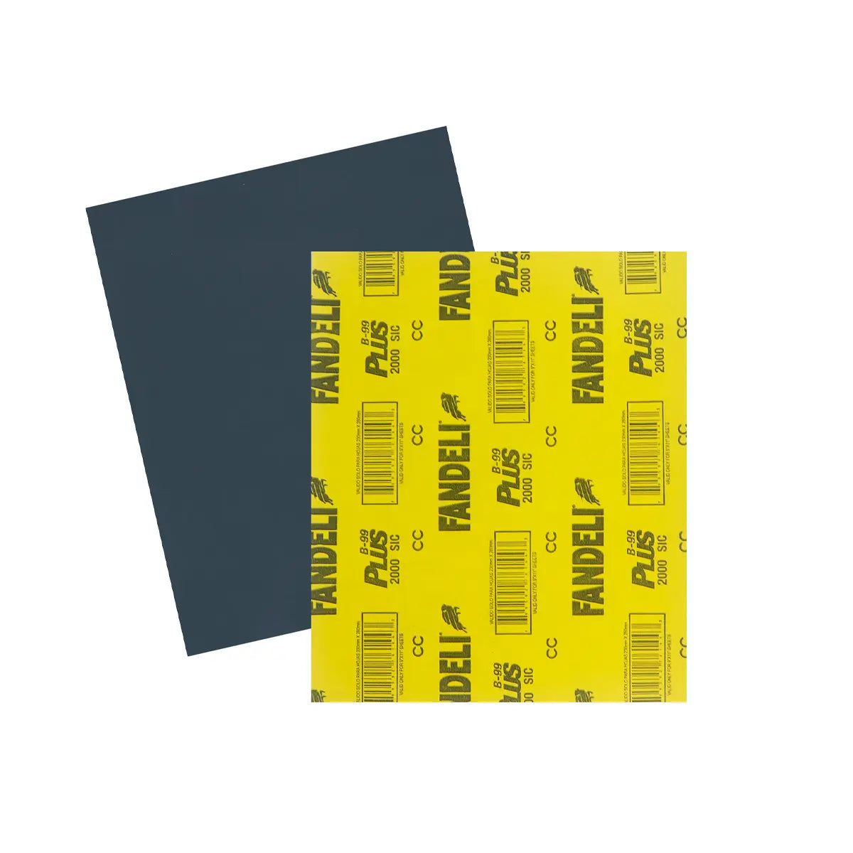 Lija De Agua 9"X11" Microfina G2000 Alto Desempeño Uso Automotriz (B-99 Fanplus)