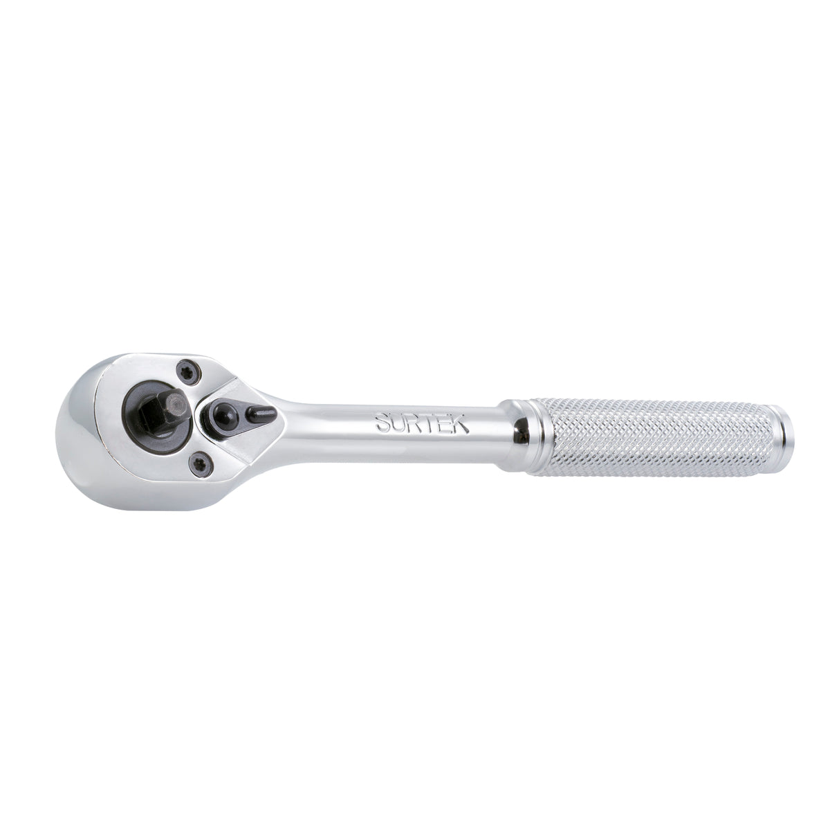 Surtek - Matraca Doble Cuadro 1/4 in-3/8 in longitud 7 in