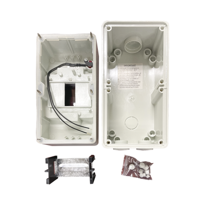 EPCOM POWERLINE - Gabinete Plástico para Exterior IP66 para Riel Din