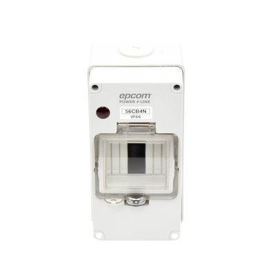 EPCOM POWERLINE - Gabinete Plástico para Exterior IP66 para Riel Din