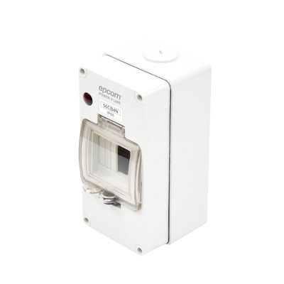 EPCOM POWERLINE - Gabinete Plástico para Exterior IP66 para Riel Din
