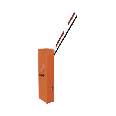 FAAC - Kit de Barrera FAAC 620 RPD con Pluma Rectangular sin Iluminación / Equipo Hidráulico de Uso Intensivo / Hasta 2 Millones de Ciclos Antes de Presentar una Falla Severa