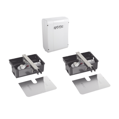 FAAC - Kit de Operadores Subterraneos FAAC 770N 24V para Puertas Abatibles / Para Puertas de Hasta 3.5 Metros