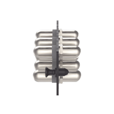 PANDUIT - Placa Acopladora de Fibra Óptica FAP, Con 6 Conectores ST Simplex (6 Fibras), Para Fibra Monomodo OS1/OS2, Color Negro