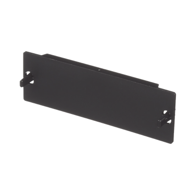PANDUIT - Placa Ciega FAP, Para Reservar Espacio de Uso Futuro en Paneles de Fibra Óptica, Color Negro