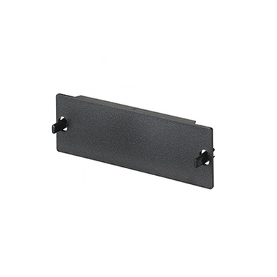 PANDUIT - Placa Ciega FAP, Para Reservar Espacio de Uso Futuro en Paneles de Fibra Óptica, Color Negro
