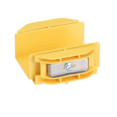 PANDUIT - Union Recta "Cople", Para Canaleta FiberRunner™ 2X2, Color Amarillo
