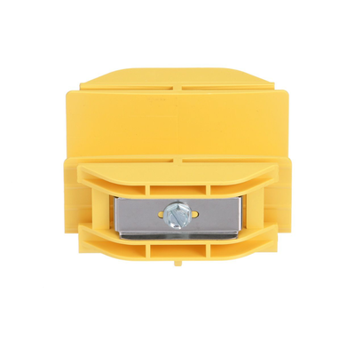 PANDUIT - Union Recta "Cople", Para Canaleta FiberRunner™ 2X2, Color Amarillo