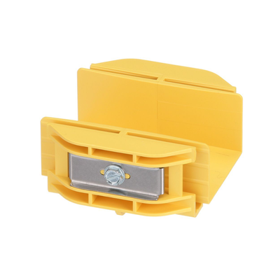 PANDUIT - Union Recta "Cople", Para Canaleta FiberRunner™ 2X2, Color Amarillo