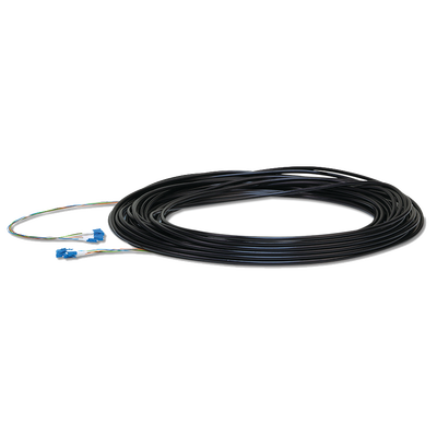 UBIQUITI - FiberCable de 90 m (300ft) Monomodo (SM) con conectores LC, ideal para equipos EdgeRouter, EdgeSwitch y EdgePoint.