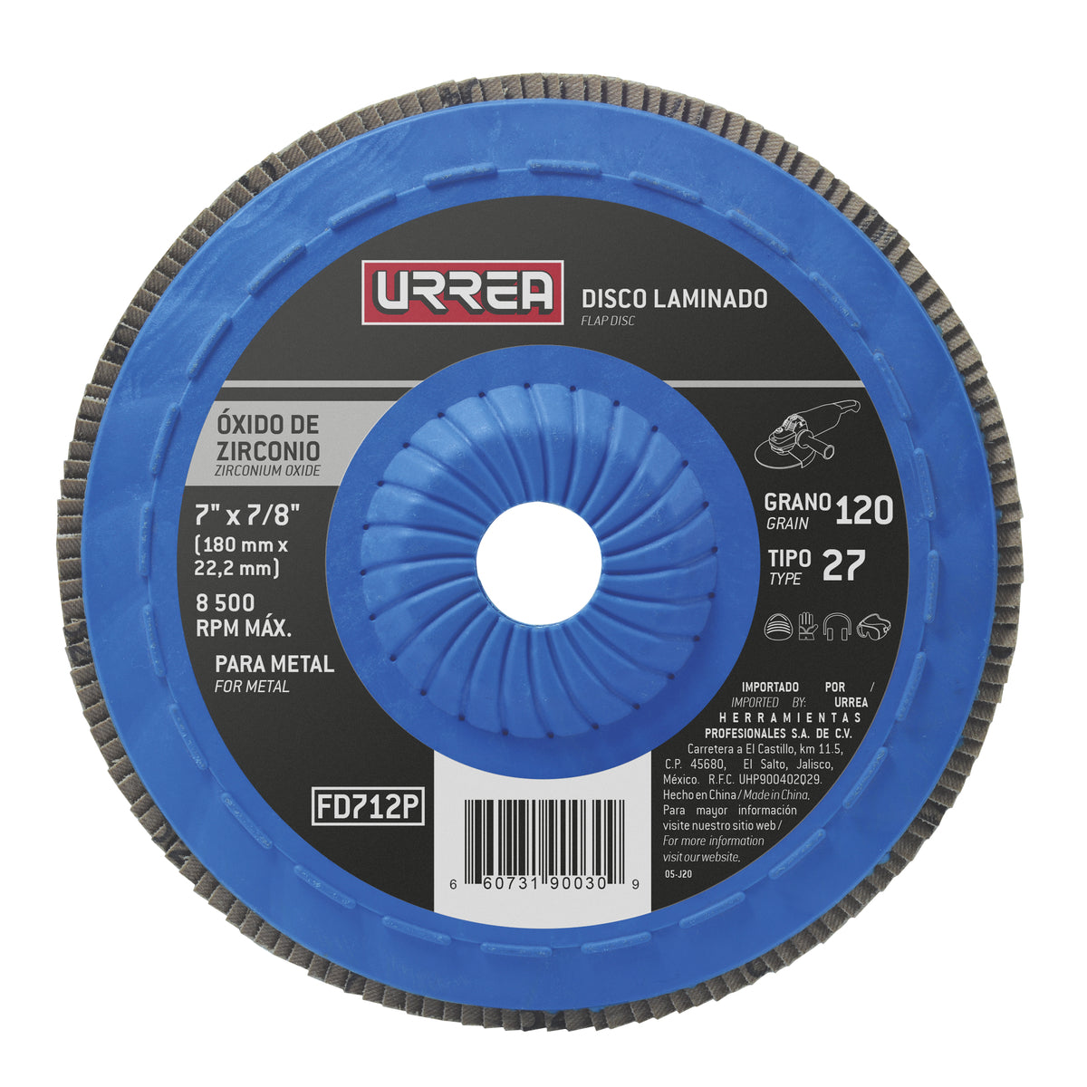 Urrea - Disco lam t/27 gno 120 7 in