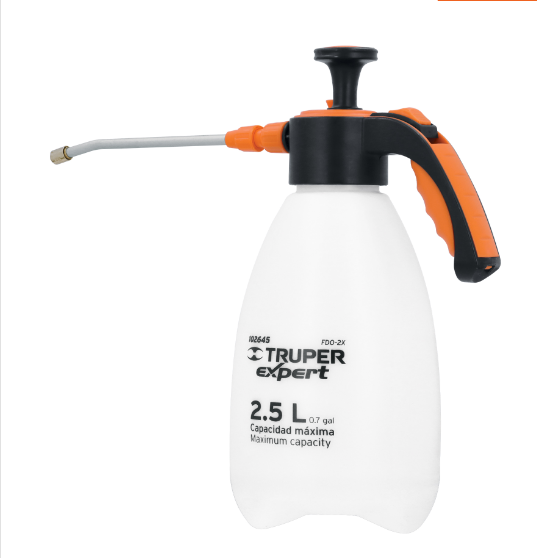 Fumigador domestico de 2.5 litros, mango ergonomico, Expert