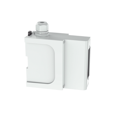 PANDUIT - Panel de Parcheo Modular para Fibra Óptica, de Instalación en Riel DIN Estándar de 35 mm (1.38 pulgadas), Acepta Una Placa Acopladora FAP, De Profundidad Extendida, Color Gris