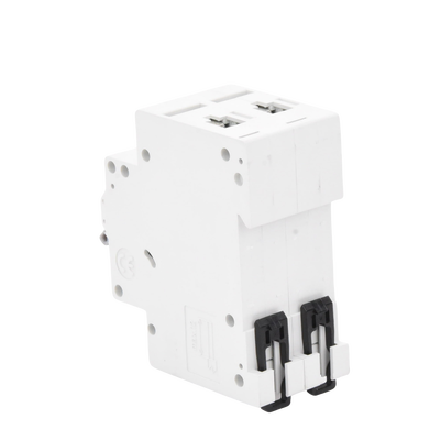 EPCOM POWERLINE - Protección Térmica 2P, 20A,  Corriente Alterna  400 Vca para Aplicación Fotovoltaica Montaje Riel DIN