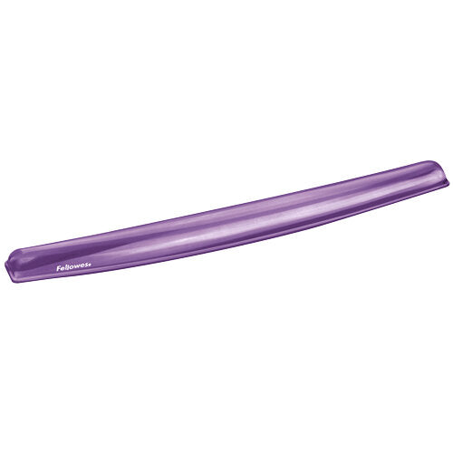 FELLOWES - Reposa Muñecas Fellowes para Teclado de Gel Crystal Color Violeta