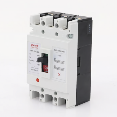 EPCOM POWERLINE - Protección Térmica/ Interruptor 3P, 100A,  Corriente Alterna  690 V CA Trifásica.