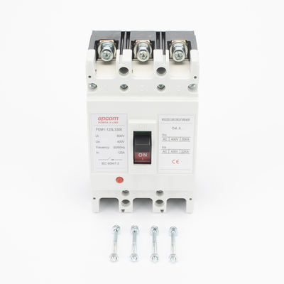 EPCOM POWERLINE - Protección Térmica 3P, 50A,  Corriente Alterna  690 V CA Trifásica.