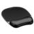 FELLOWES - Mouse Pad Fellowes con Reposamuñecas de Gel Crystal Color Negro