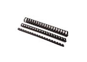 FELLOWES - Arillo Fellowes 5/8" 110Hojas C/25 Negro