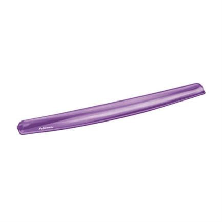 FELLOWES - Reposa Muñecas Fellowes para Teclado de Gel Crystal Color Violeta