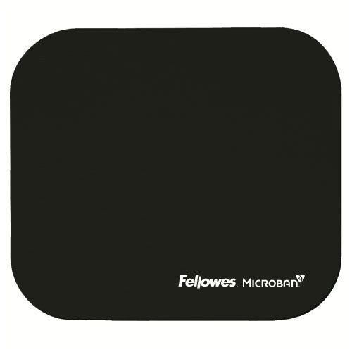 FELLOWES - Mouse Pad Fellowes Negro con Microban